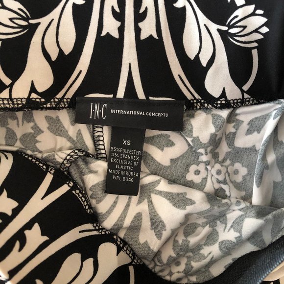Black and White INC Pants - Picture 2 of 4